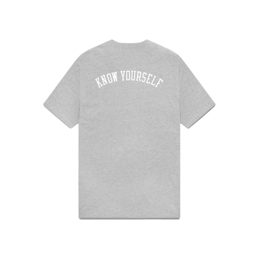 OVO Mitchell And Ness '95 Raptors OG Owl T-Shirt – Heather Grey