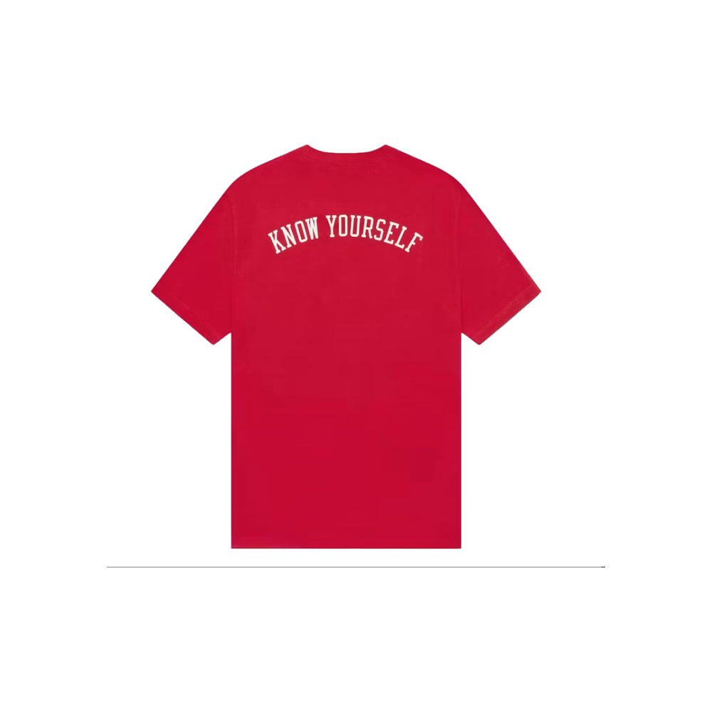 OVO Mitchell And Ness '95 Raptors OG Owl T-Shirt – Red